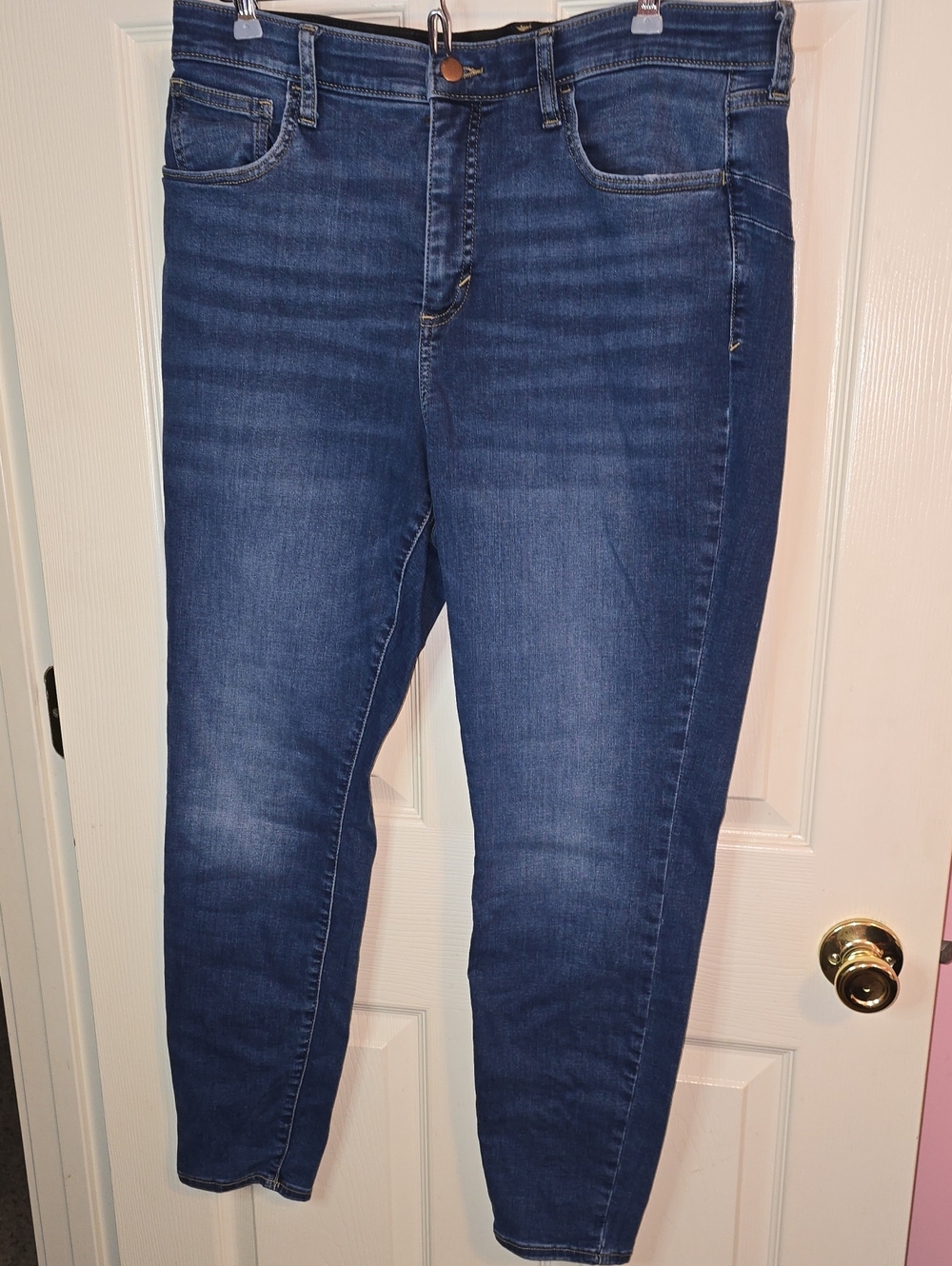 BOLD elements Dark Blue Skinny Jeans for Women